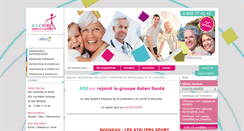 Desktop Screenshot of agevie.com